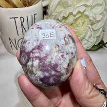Load image into Gallery viewer, Rubellite with Smokey Quartz Palm Stone