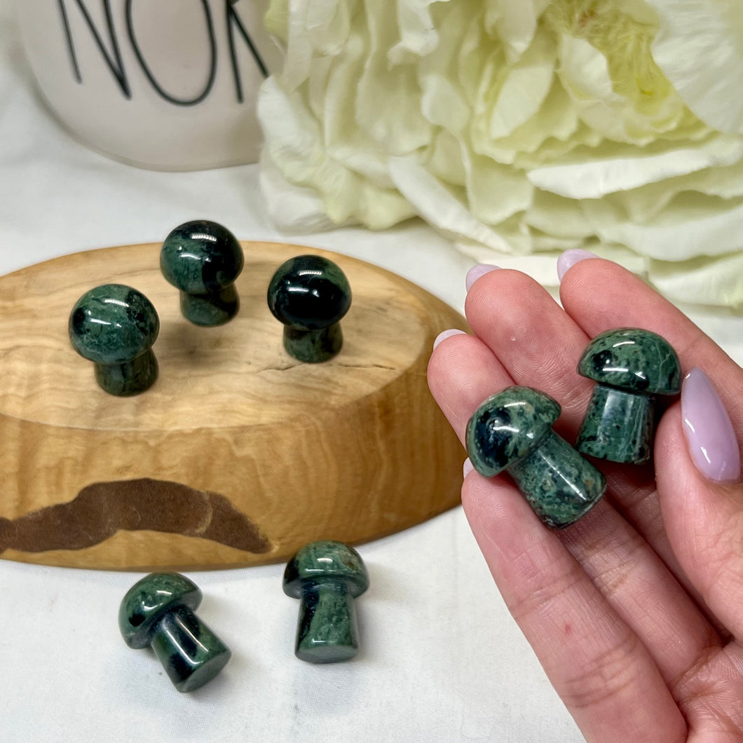 Kambaba Jasper Mini Mushrooms