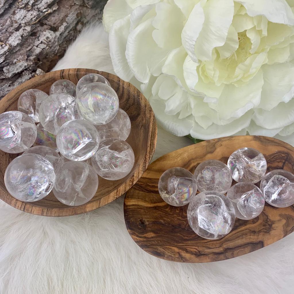 Clear Quartz Mini Sphere – True North Crystal Inc.